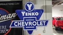 Yenko Chevrolet Metal Sign