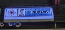 Shelby LED Sign with Clock