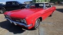 1966 Chevy impala, Powered by a 327 V8 with a