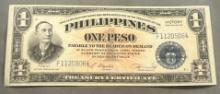 Victory Series no. 66 Philippines One Peso Bank Note, better quality
