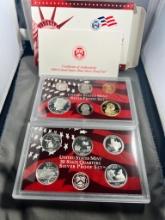 SILVER 2004-S Complete Proof Set w/ silver statehood quarters included
