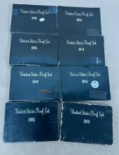 8- 1981 US Proof Sets, SELLS TIMES THE MONEY