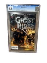 Marvel Comics Ghost Rider no. 1 graded 9.2 in CGC holder
