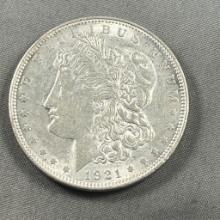 1921 Morgan Silver Dollar, 90% silver
