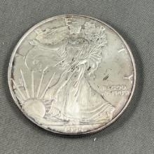 KEY DATE 1996 US Silver Eagle, .999 silver