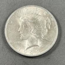 1923 Peace Silver Dollar, 90% silver