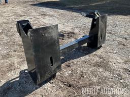 Global to skid loader attachment adapter...