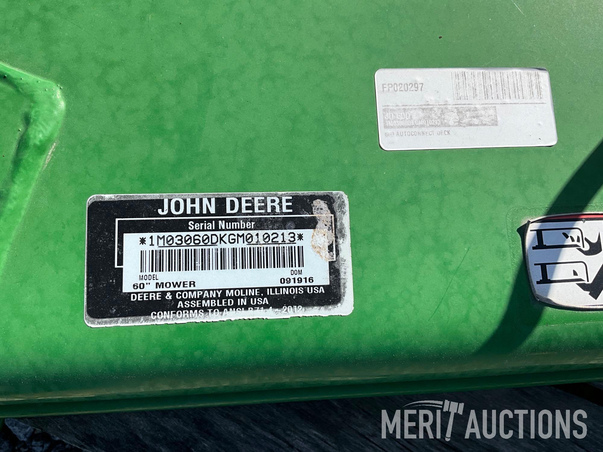 2016 John Deere 60D