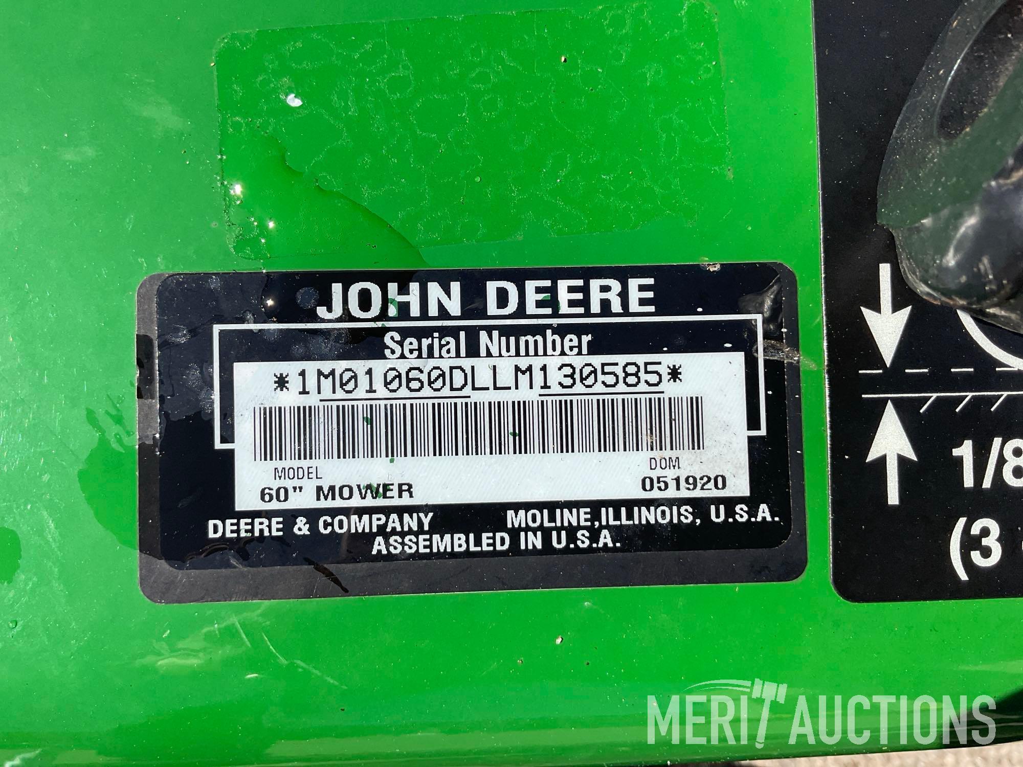2020 John Deere 60D