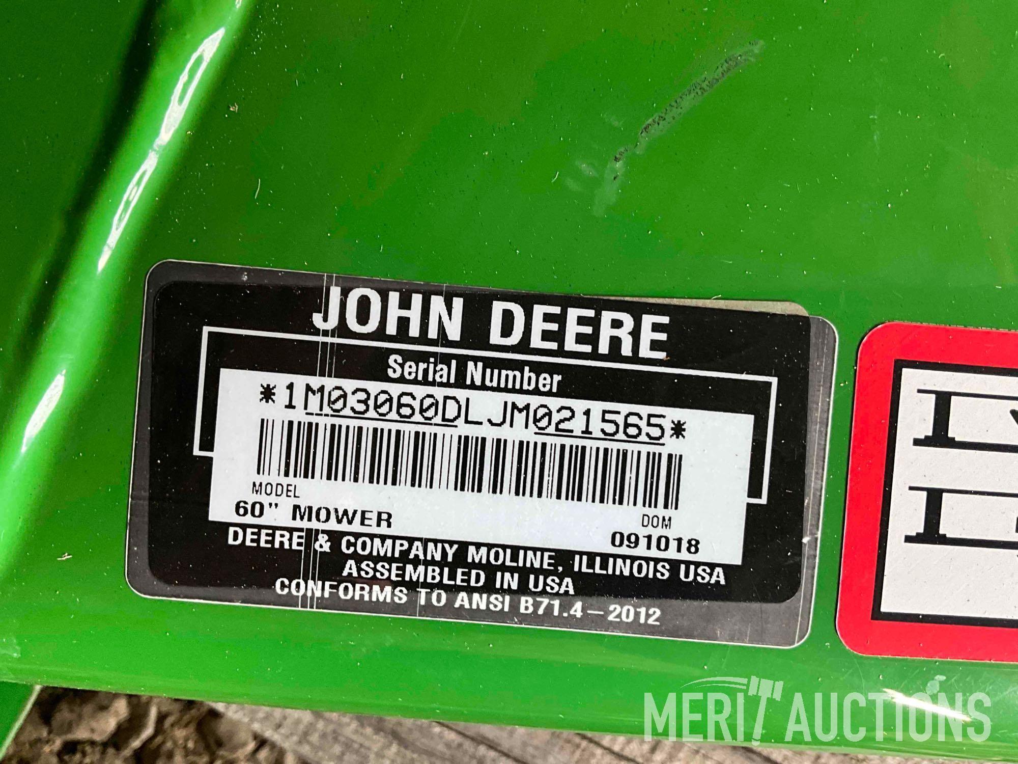2018 John Deere 60D