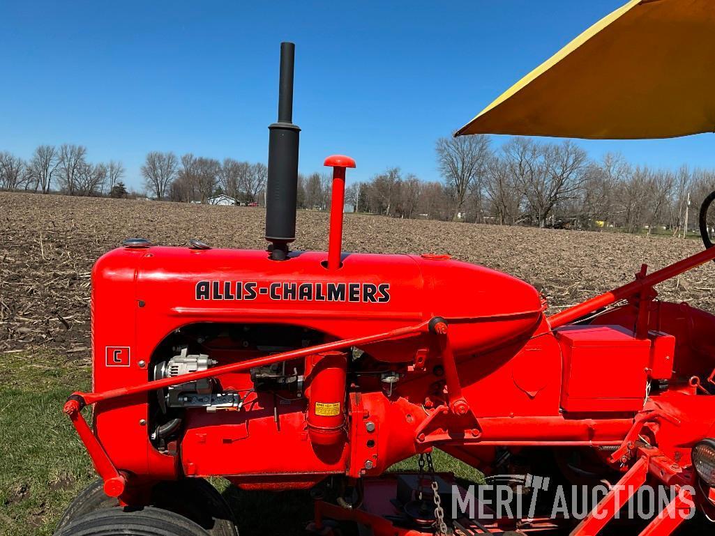 Allis Chalmers C gas tractor