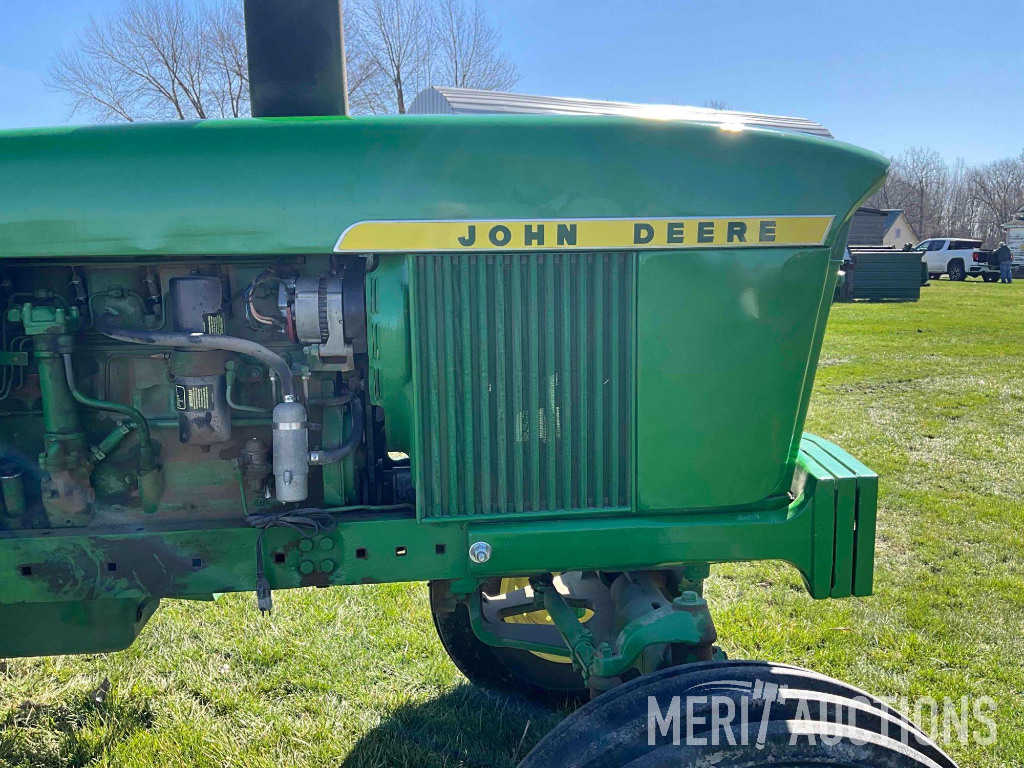 1970 John Deere 4020 diesel tractor