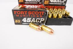 Fort Scott Munitions  100 Rounds 45 ACP