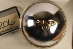 General Electric All Glass Sealed Beam Lamp Set of 2 MCG 561-BS