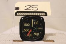 Kollsman Airspeed Pilot Static Indicator Pn 865fnx-8-049