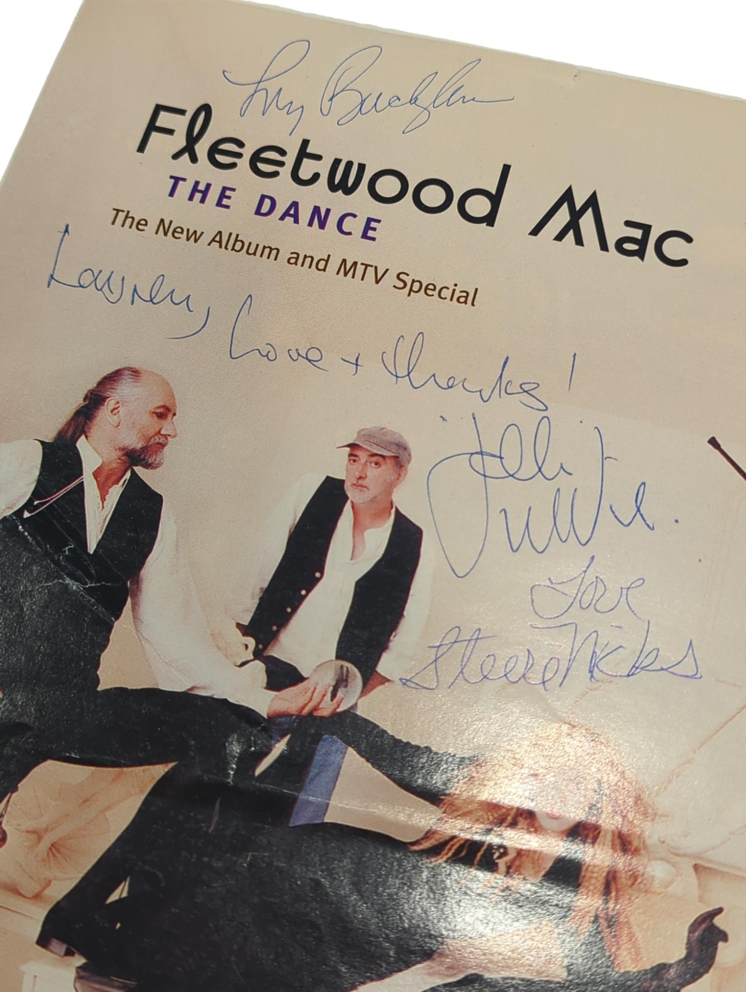 Fleetwood Mac complete signed Billboard Magazine