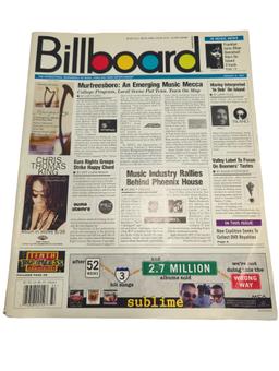 Fleetwood Mac John McVie signed Billboard Magazine