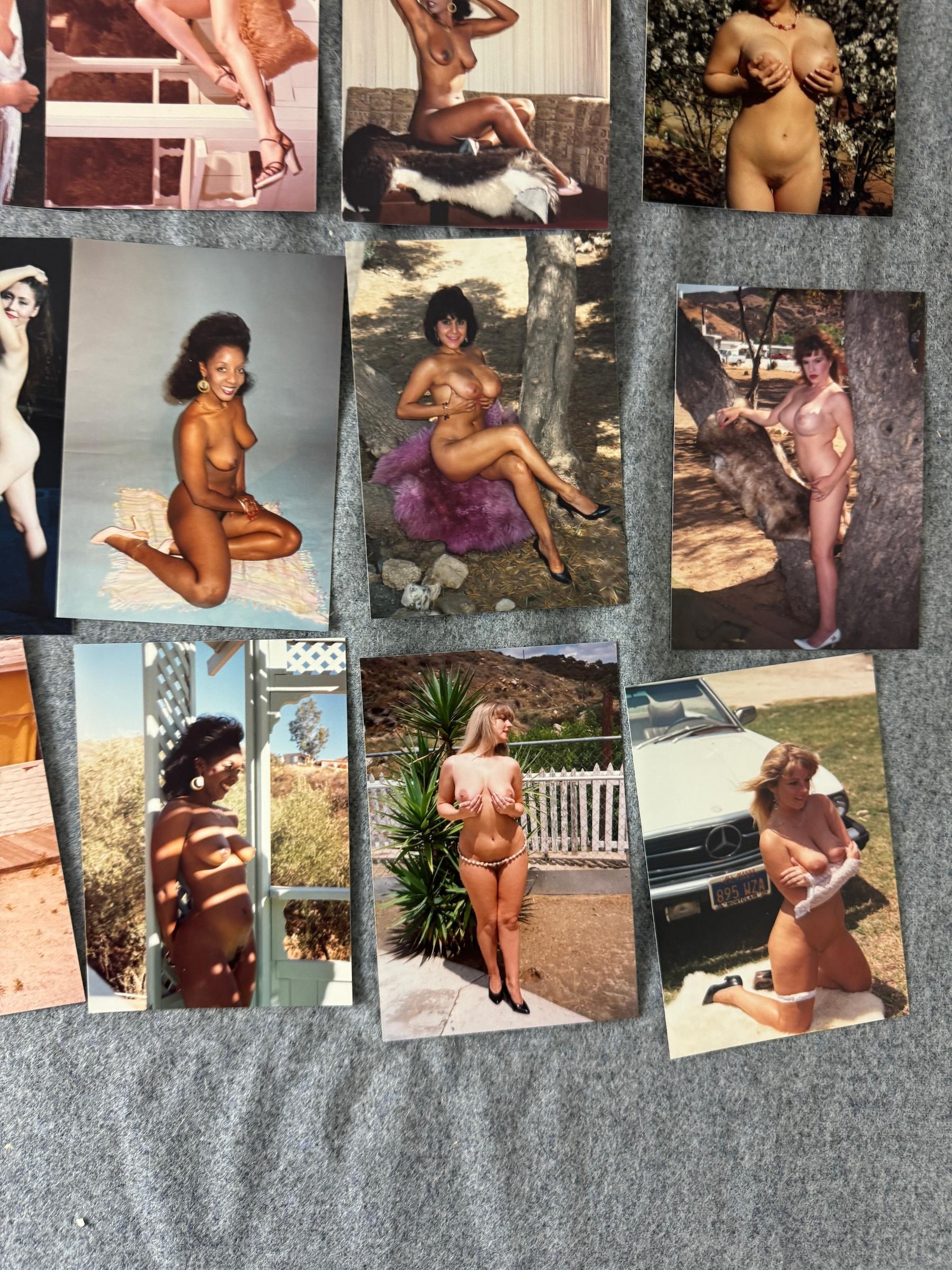 Vintage Pin-Up Nude Female Model Photograph KODAK Collection Lot