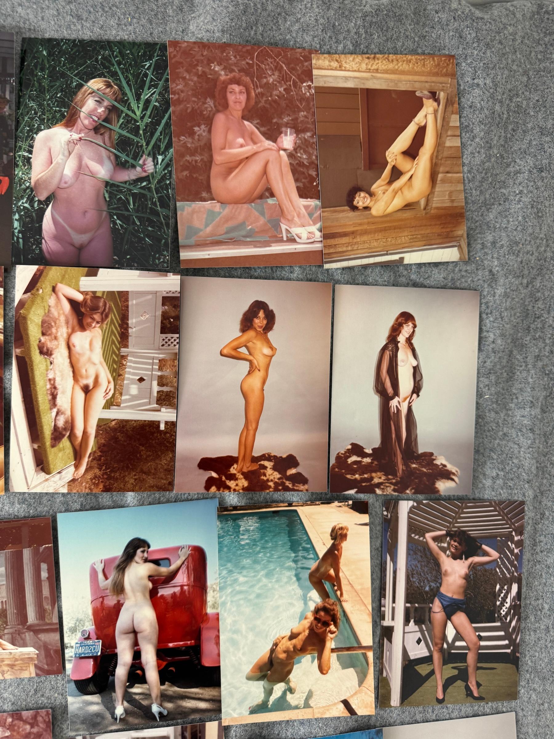 Vintage Pin Up Nude Female Model Photograph Collection