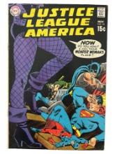 Justice League Of America #75 1969 1st Black Carnary DC COMIC BOOK