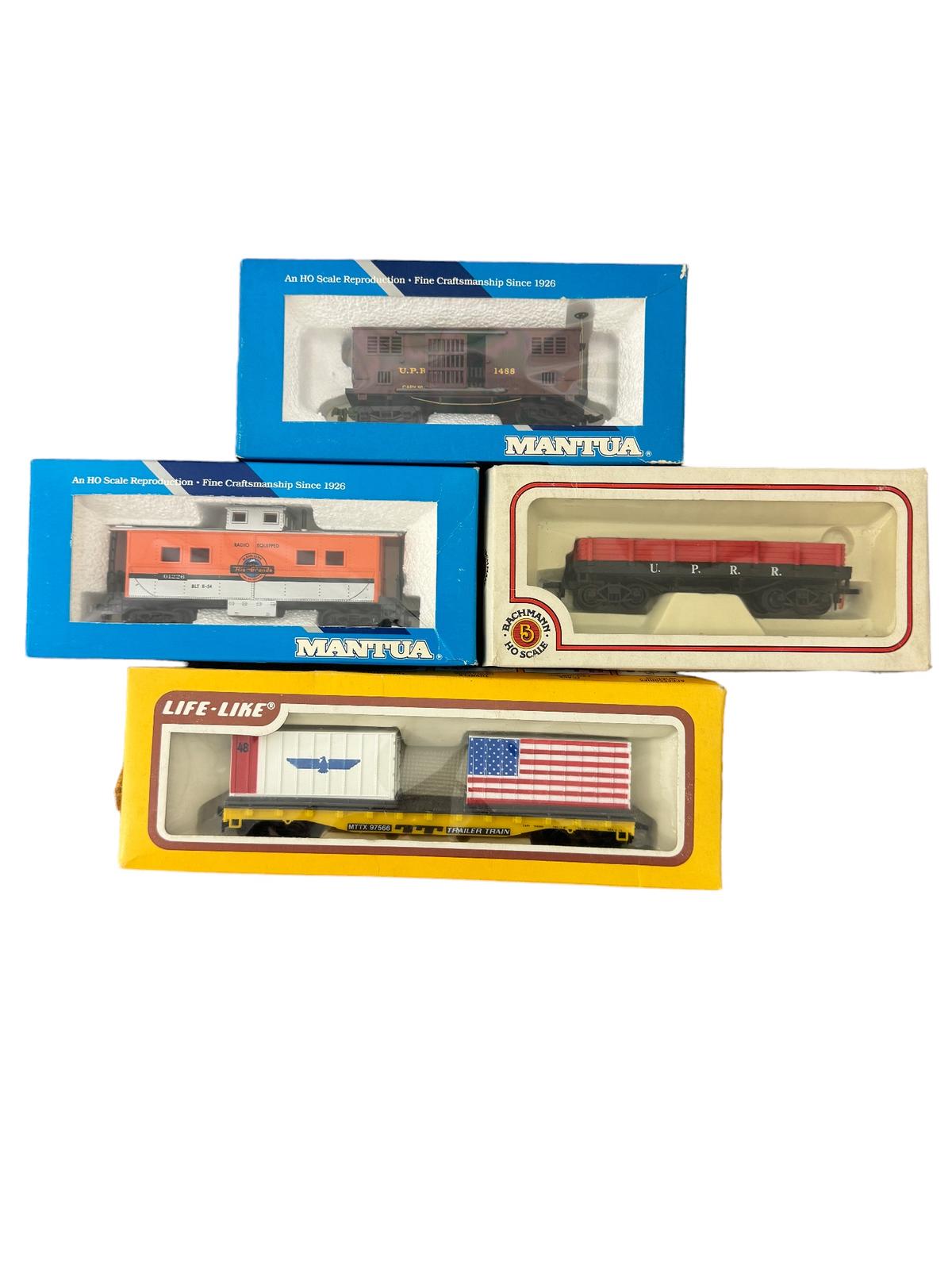 Vintage Scale Model Train Kit Collection Lot