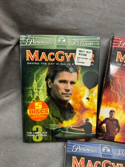 Macgyver Disc DVD Collection Lot