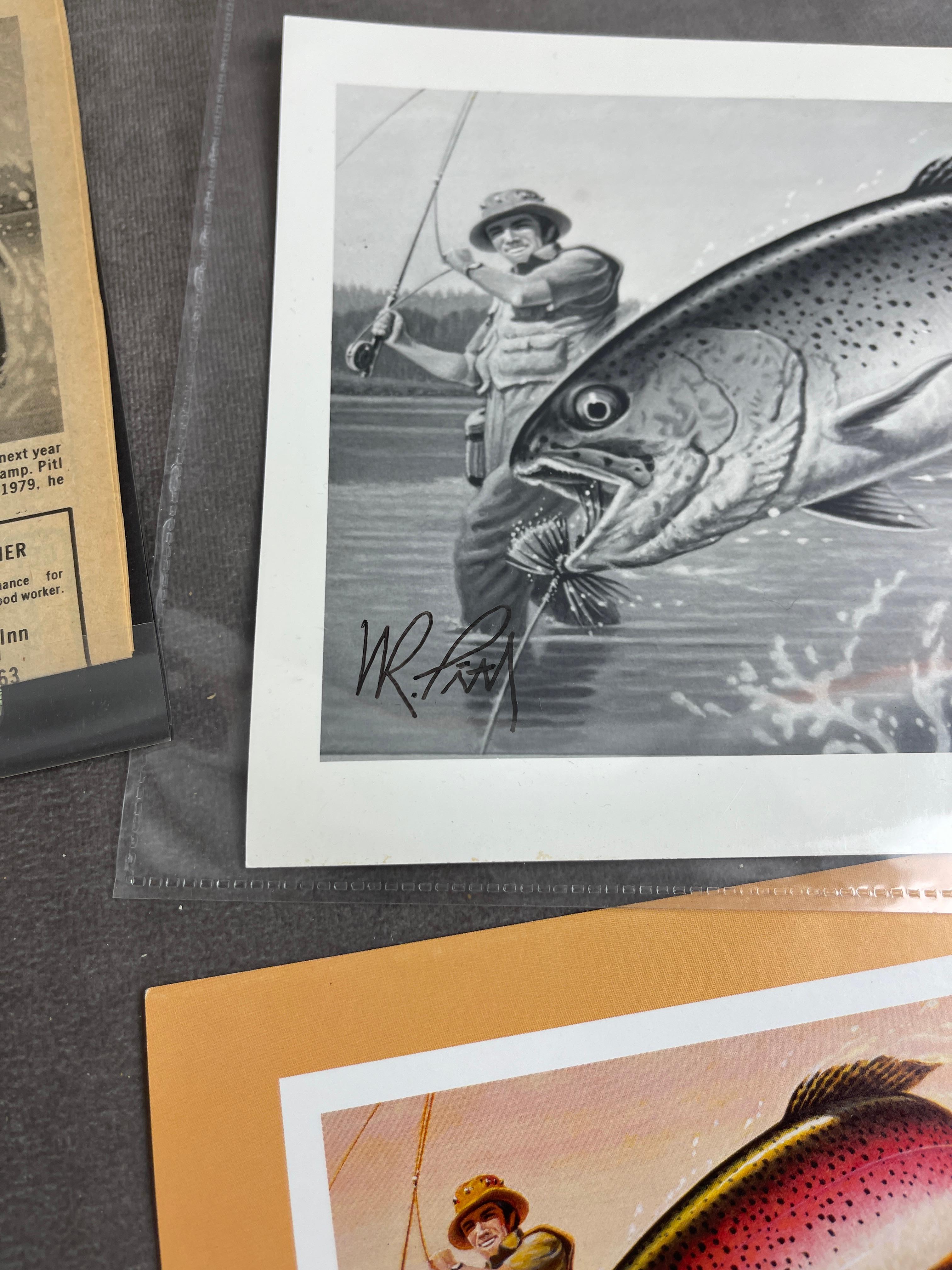 Wisconsin Trout Stamp by Nick Pitl - Original Production Published Photos
