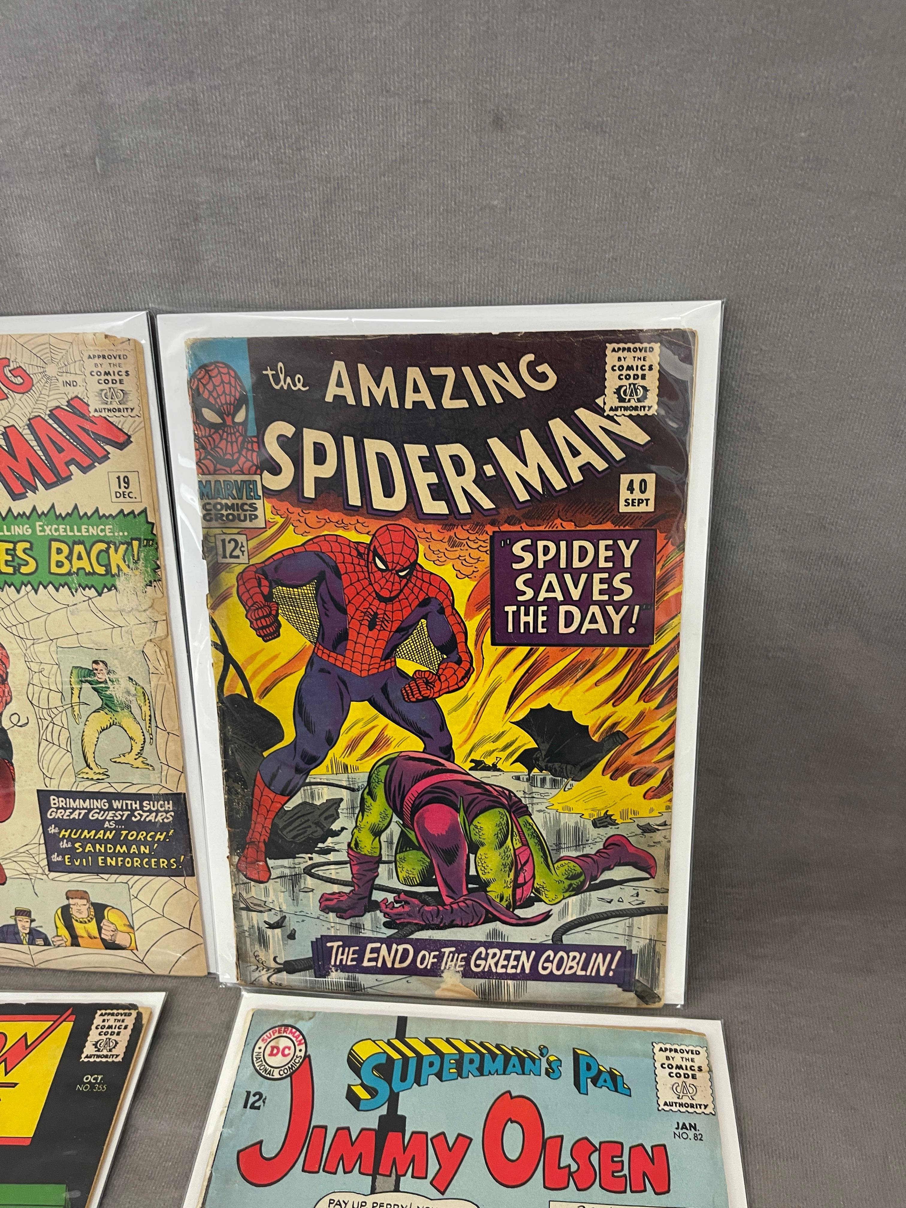 Amazing Spiderman #19 & #40 Green Goblin Comic Book Collection