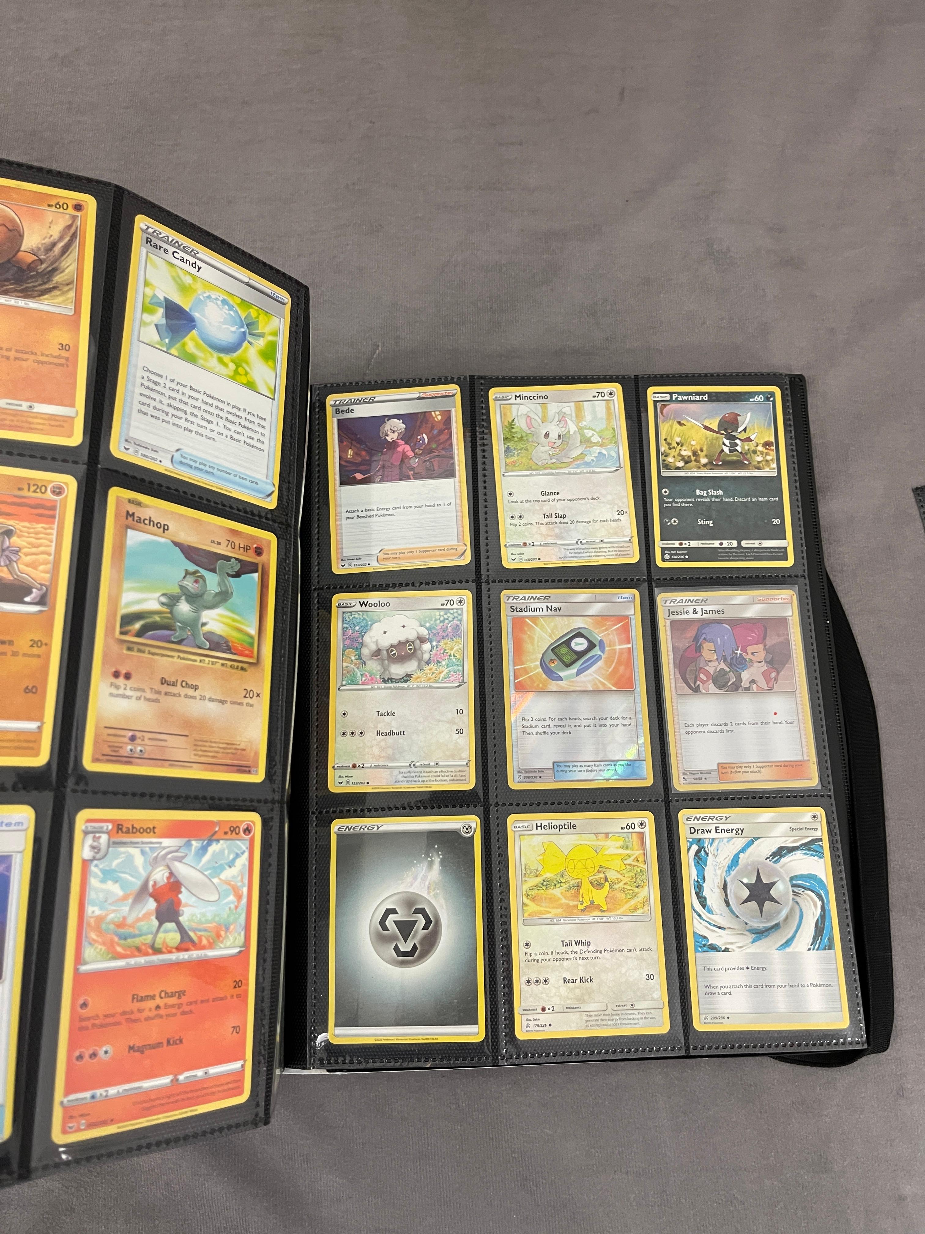 Pokemon Trading Card Collection Binder Lot