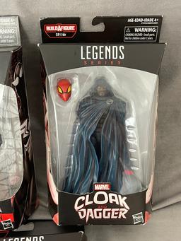 Marvel Legends Series Symbiote Spiderman Cloak and Dagger Action Figure Lot