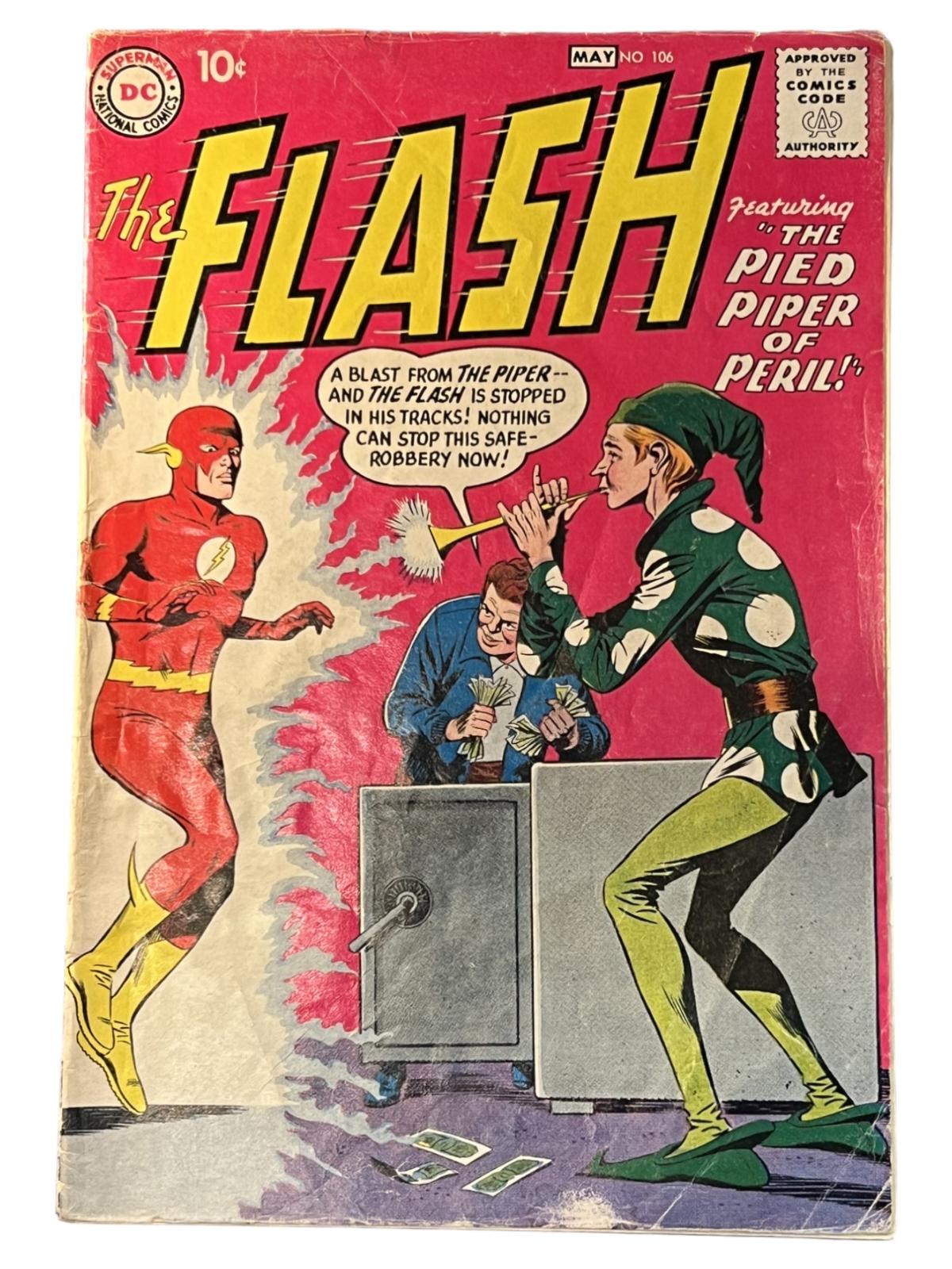 The Flash #106 DC Grodd Origin Comic Book