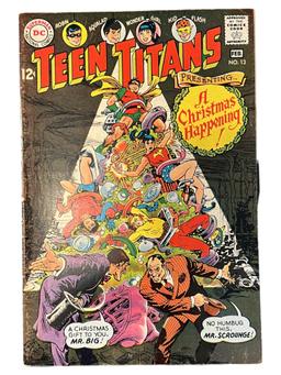 Teen Titans #13 Nick Cardy Art DC Comic Book