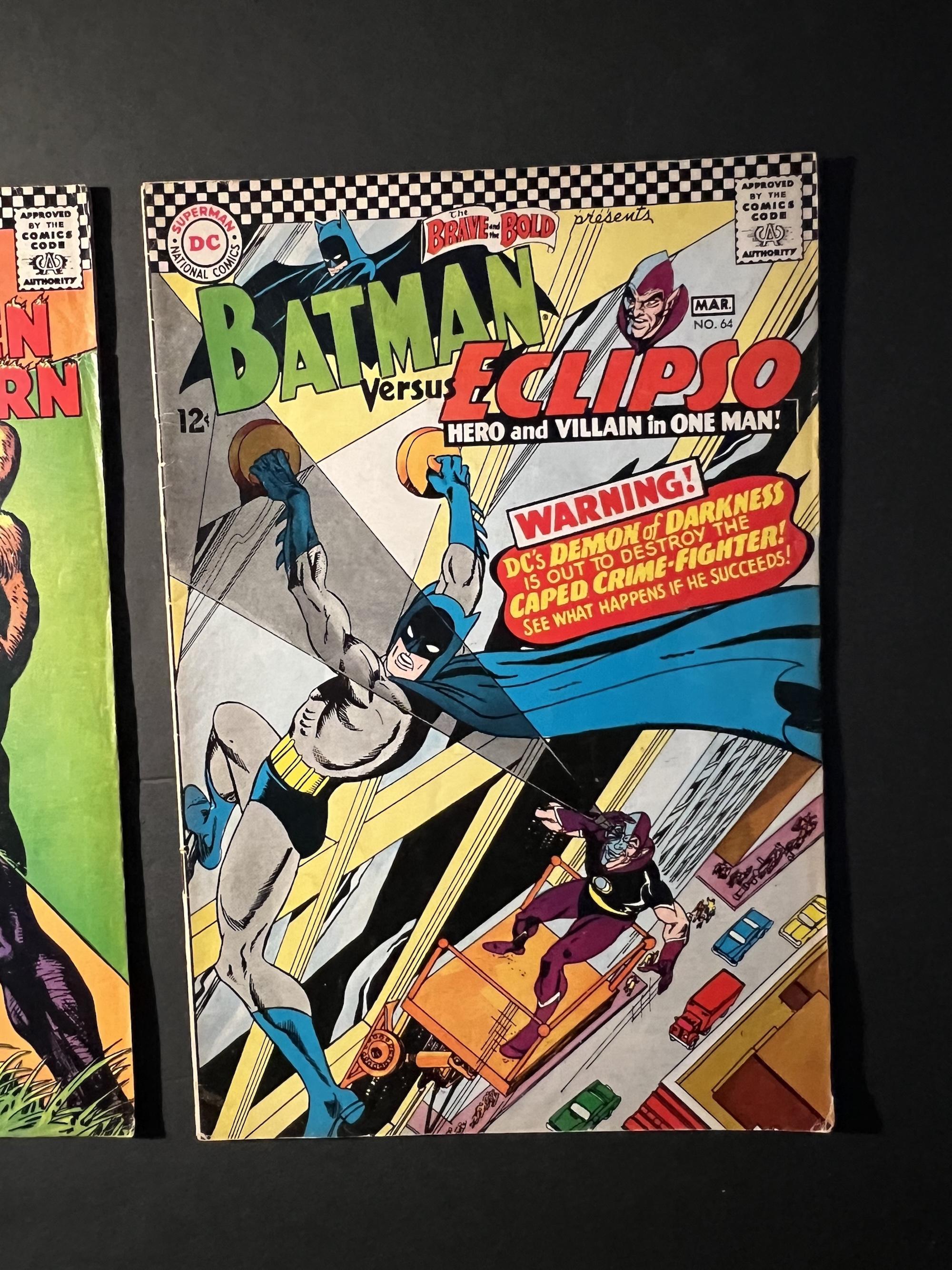 Brave and the Bold #64 & #69 DC Comic Book