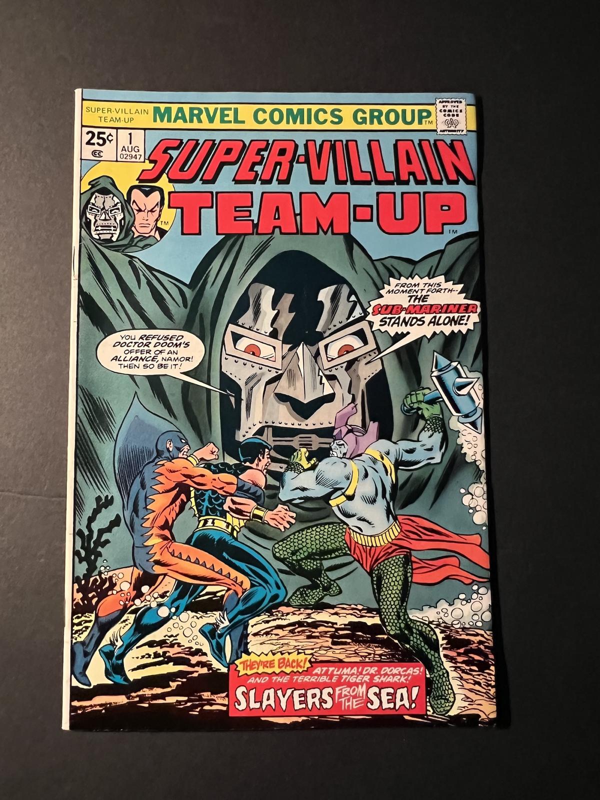 Super-Villain Team-Up #1 Doom Cover Marvel Comic Book