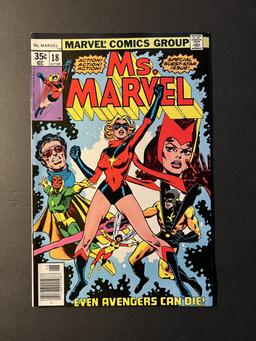 Ms. Marvel #18 Full First Mystique App. 1978 Comic Book