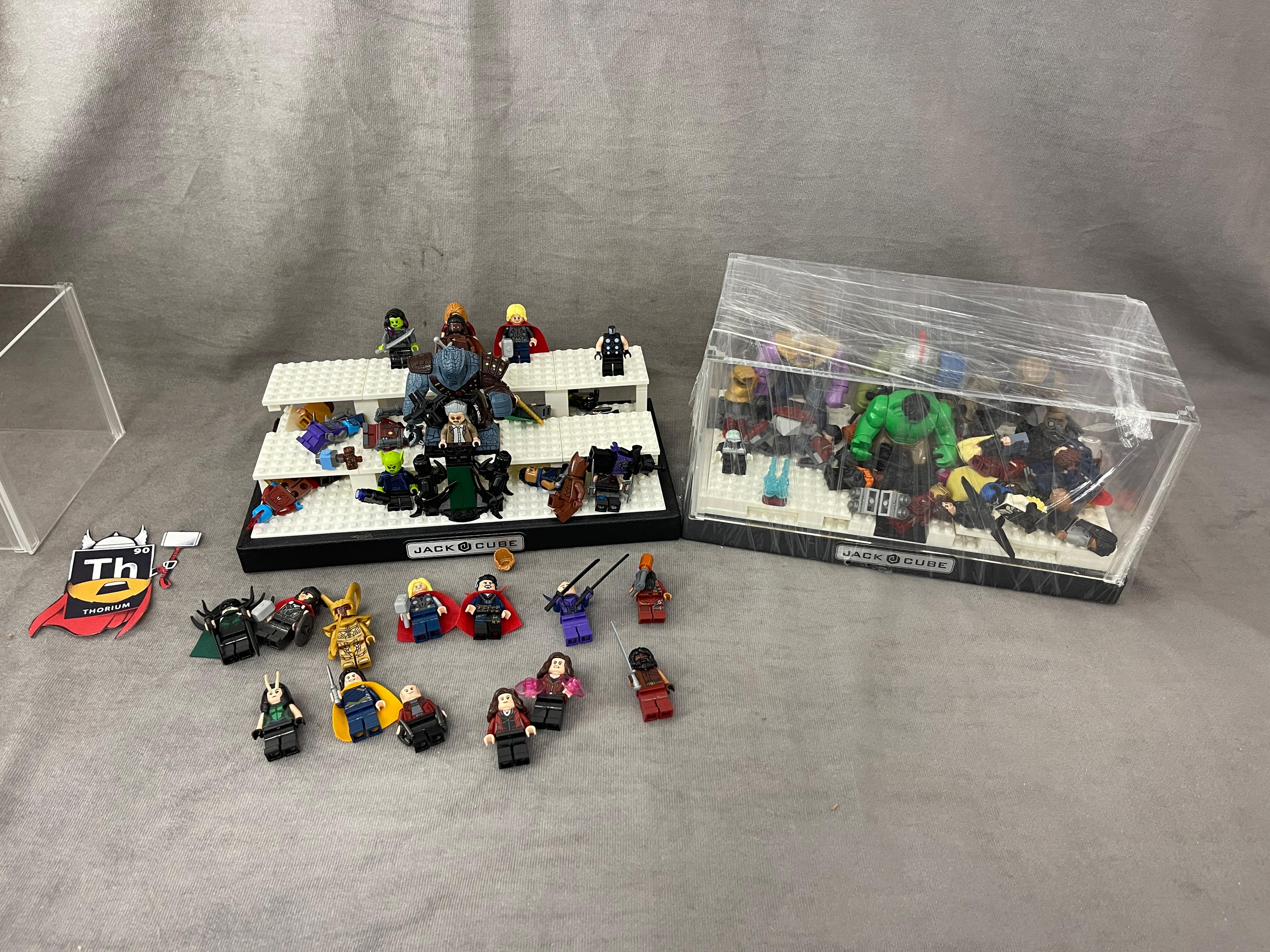 LEGO Minifigure Figurines Marvel Collection Lot