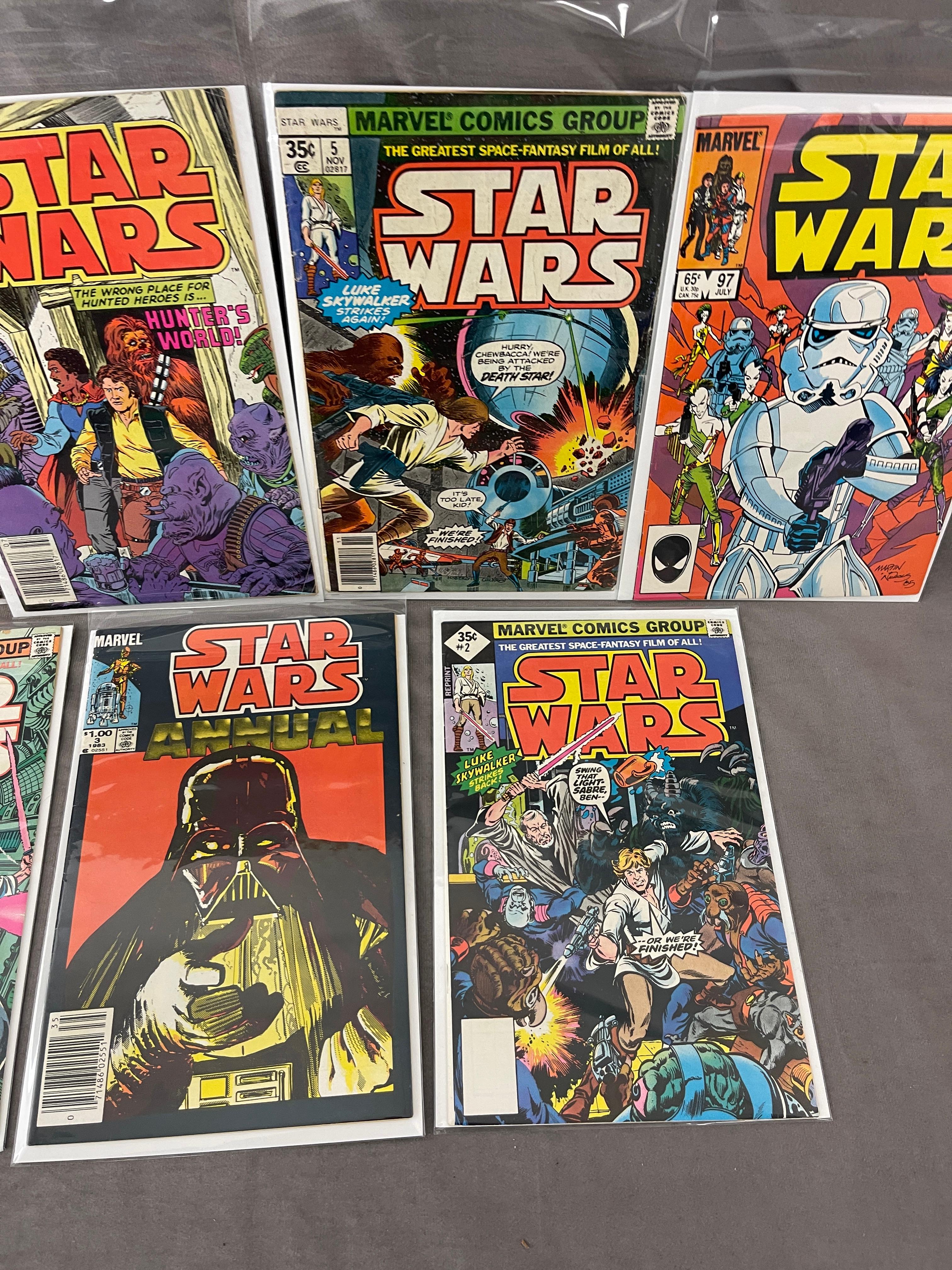 Vintage Marvel Star Wars Comic Book Collection Lot