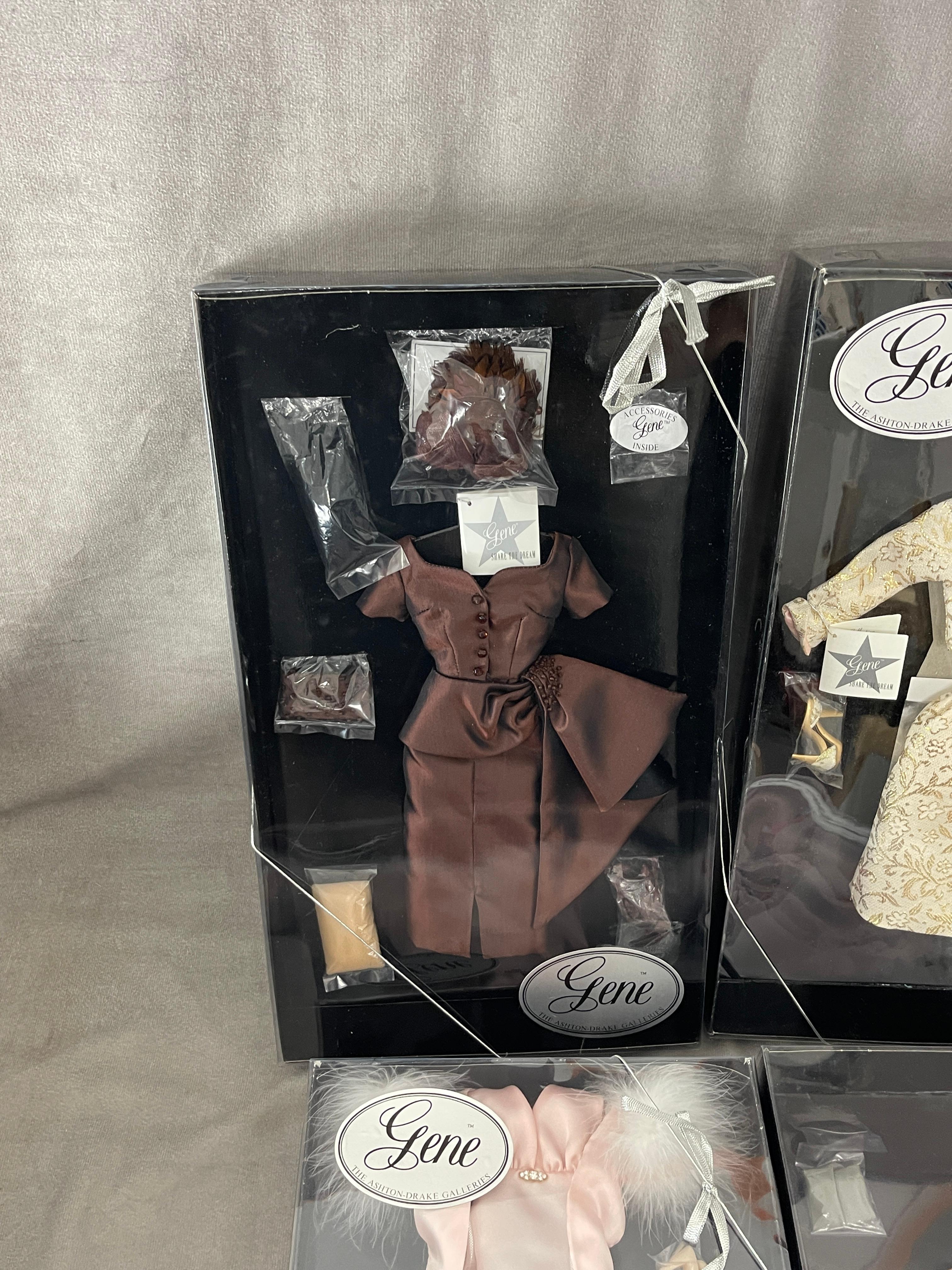 Gene Marshall Doll Fashion Costume Ashton Drake New in Box Collection Lot