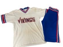 Vintage Vikings #33 Parker Jersey and Pants