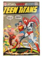 Teen Titans #21 DC Hawk and Dove App 1969 Comic Book