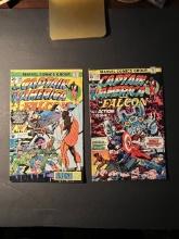 Captain America #189 & #190 Marvel Comic Books