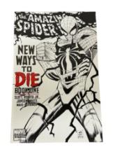 Amazing Spider-Man #568 John Romita Jr Sketch Cover Variant Comic Book
