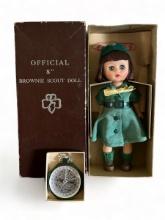 Official 8" Brownie Scout GIrl Scouts doll