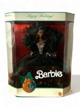 1991 Happy Holidays Special Edition African American Barbie