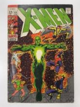 X-Men #55 - April - Summers Powers Discovered - Marvel Comics 1969