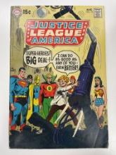 JUSTICE LEAGUE OF AMERICA #73 CLASSIC KUBERT COVER