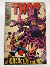 Thor #168 Origin of Galactus! 1st App Thermal Man Marvel Comics Silver Age 1969
