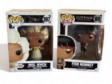 Pair of Funko Pops - Mrs Which (Wrinkle in Time) & Fish Mooney (Gotham: Before the Legend)