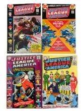 Vintage Justice League of America Marvel Comic Book #8, #47, #101, #104, #108 Collection Lot of 5