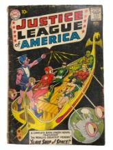 Vintage Justice League of america #3 Comic Book 1961 "Slave Ship of Space!" DC Comics